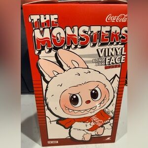 Labubu - Coca Cola White and Red Plush Figure